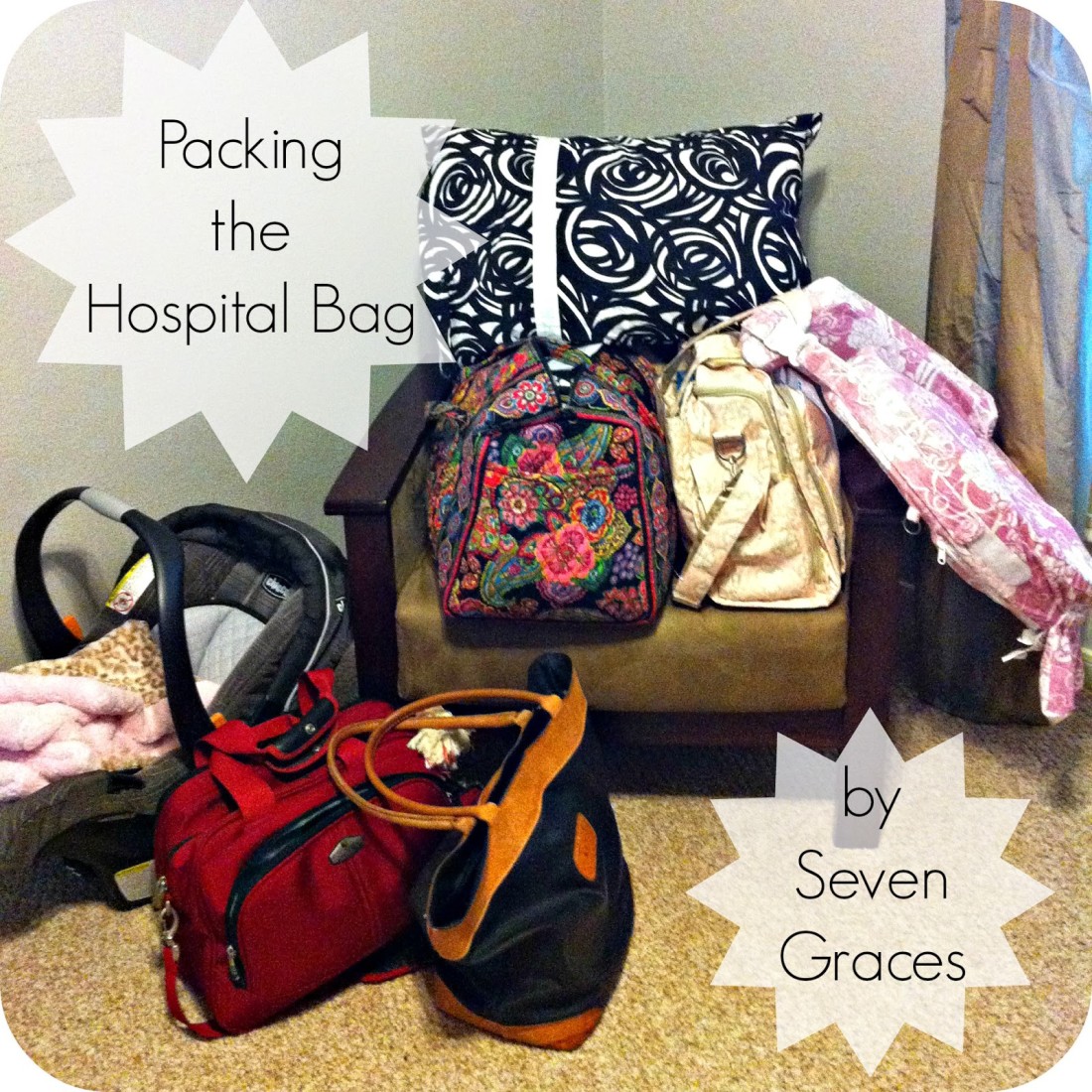 Pregnancy 101: Hospital Bag Necessities - Seven Graces