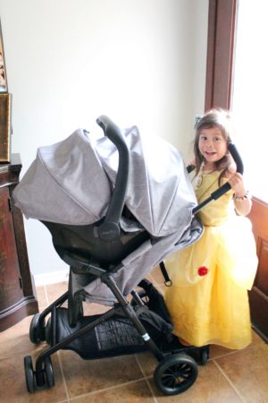 Stepping Into Spring: Evenflo Sibby Travel System - Seven Graces Blog