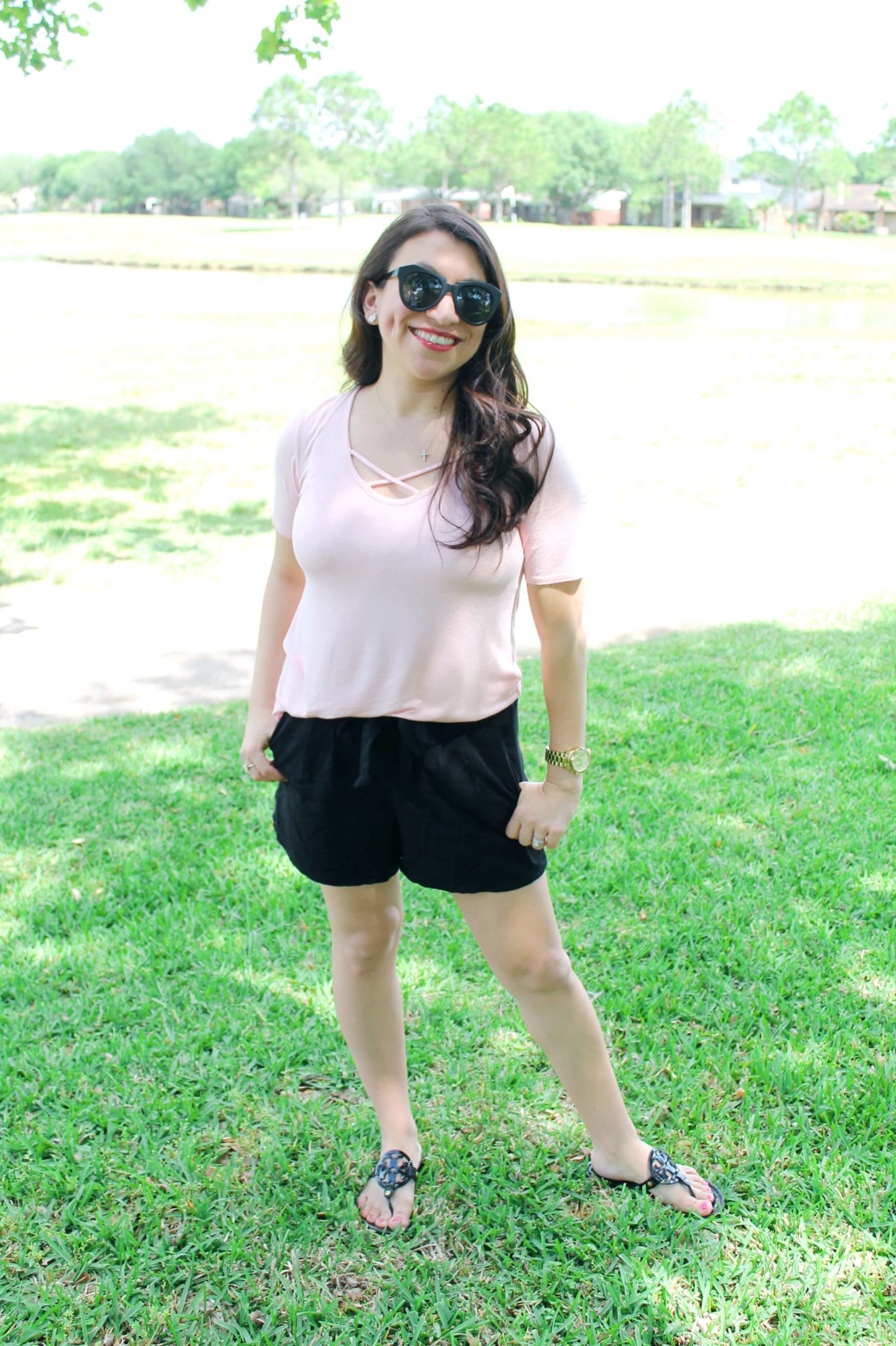 Mom Style: Weekend Wear With Pink Blush and $50 Giveaway - Seven Graces