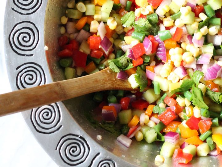 Martha Stewart's Chopped Vegetable Salad