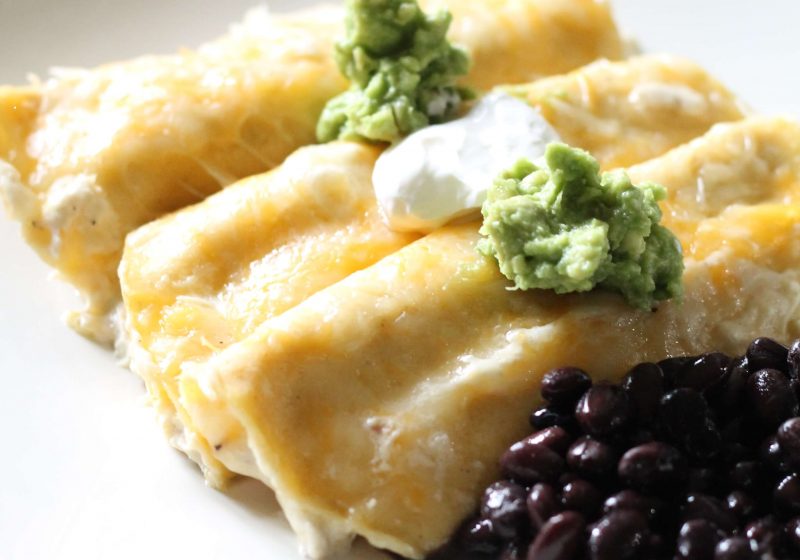 Sour Cream Chicken Enchiladas. The best recipe ever!