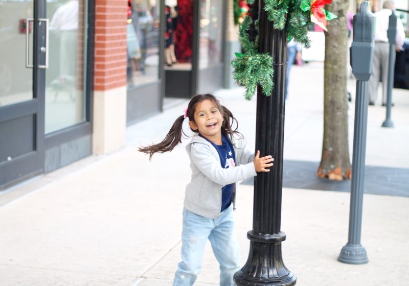 OshKosh B'Gosh hoodie and comfy jeans. Girl fashion at its best!