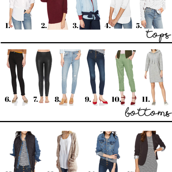 10 Outfits from Your Fall Capsule Wardrobe | The Daily Dime, Vol. 4 ...