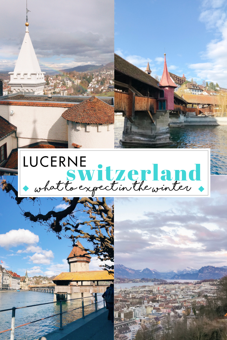 Where to stay and what to do in Lucerne, Switzerland in the winter. #travel #switzerland